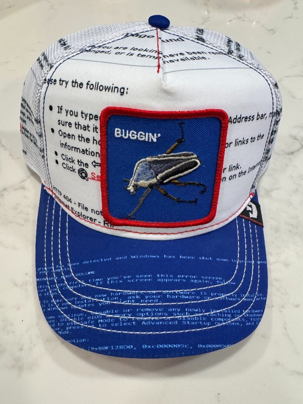 Goorin Bros The Farm BUGGIN' OUT Beetle Trucker Hat Friday Drop SOLD OUT